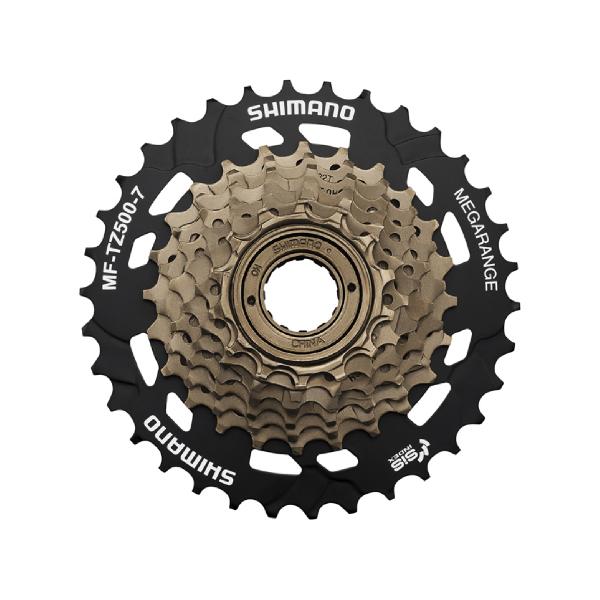 Shimano Freewheel 7-speed 14-34T / MF-TZ500 (opschroef)