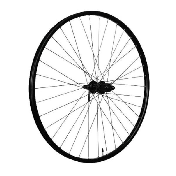 Shimano Achterwiel Rival 21-584 zwart disc QR 10v