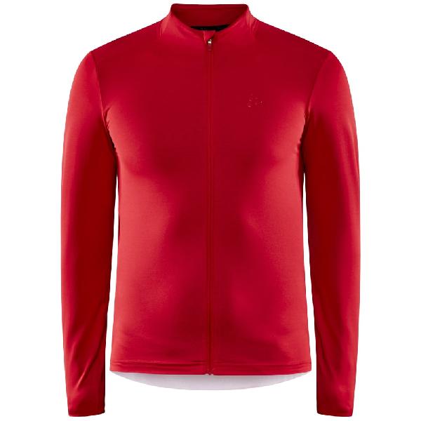 Fietsshirt - Craft Adv Essence Jersey lange mouw - XL - Heren - Rood