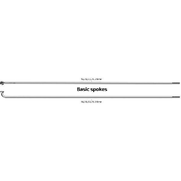 Sapim Spaken 298-14 Leader ø2.00 mm FG 2,3 RVS (100 stuks)