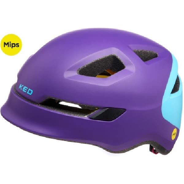 Ked Fietshelm Pop Mips medium (52-56 cm) purple