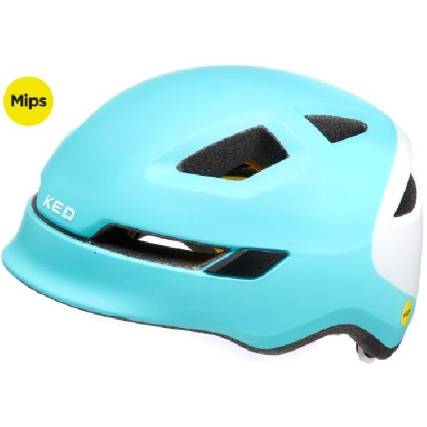 Ked Fietshelm Pop Mips small (48-52 cm) iceBlauw