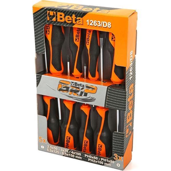 Beta Schroevendraaierset Tools 01263/D8 8 delig