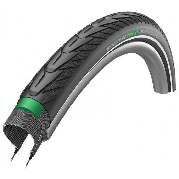 Schwalbe Buitenband Schwalbe Plus GreenGuard 27.5 x 2.00 / 50-584 mm zwart met reflectie