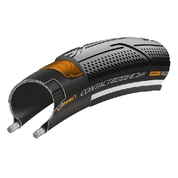 CONTINENTAL Contact Urban Fietsband 28x1.60, Zwart