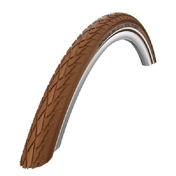 Schwalbe Buitenband Road Cruiser K-Guard 26 x 1.75 / 47-559 mm bruin met reflectie