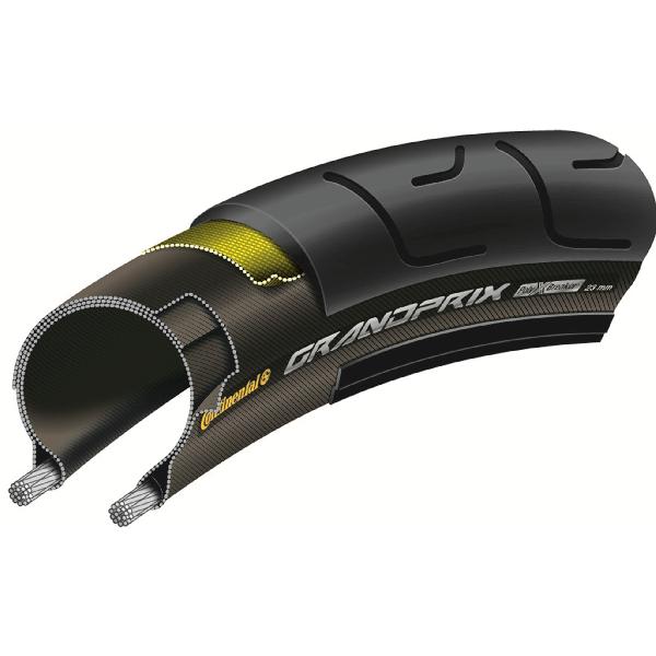 CONTINENTAL Grand Prix Racefietsband 700x23C Zwart