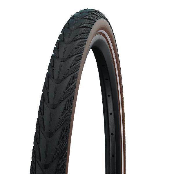 Schwalbe Buitenband Plus 28 x 1.75 (47-622) zwart/bruin