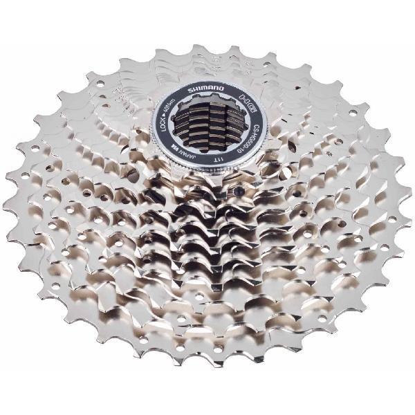 Shimano Cassette 10 speed CS-HG500 12-28T zilver (werkplaatsverpakking)