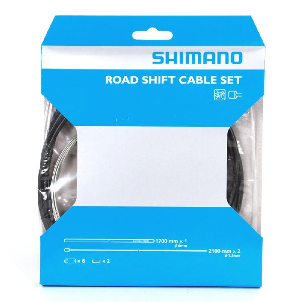 Shimano Versnellingkabelset SIS40 Race zwart