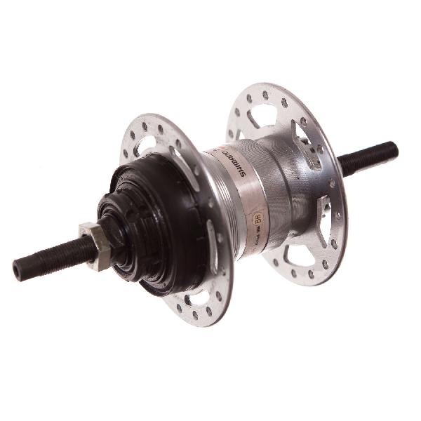 Shimano Versnellingsnaaf Nexus 3 SG-3R40 V-brake / Rollerbrake 36 gaats zilver