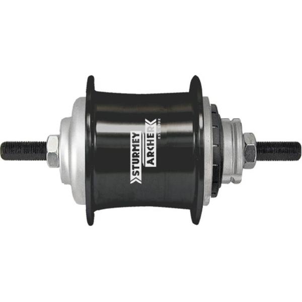 SturmeyArcher Versnellingsnaaf 3 speed Sturmey Archer S-RF3 vrijloop 36 gaats zwart