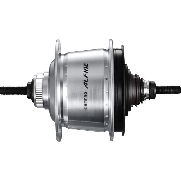 Shimano Versnellingsnaaf Alfine SG-S7001 8 speed voor schijfrem 36 gaats zwart