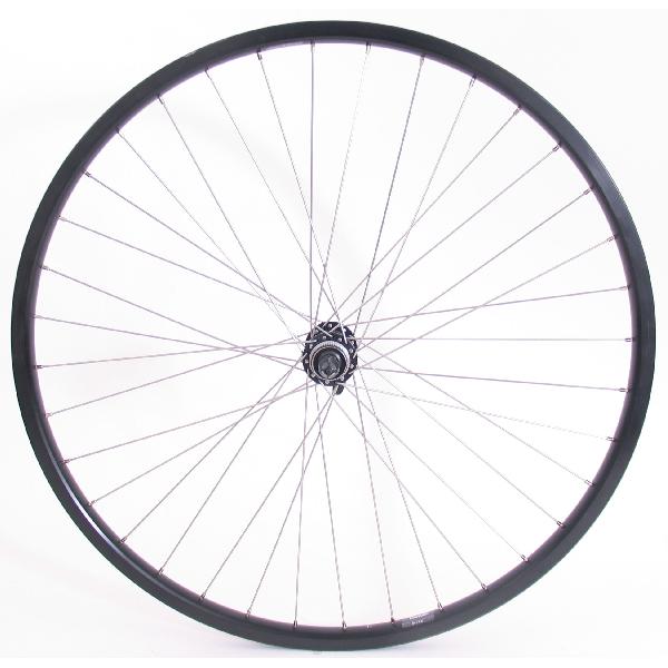 Shimano Voorwiel 28/29 / 622x19C Andra 30 velg met FH-MT200 naaf voor Center Lock remschijf zwart