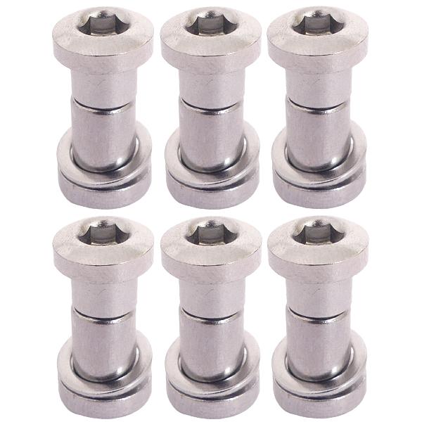 Bofix Zadelpenbout inbus 16 mm chroom (6 stuks)