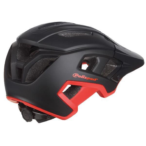 Polisport PolispGoudt mountain pro fietshelm l 58-61cm zwart/rood