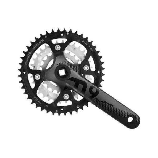 SunRace - Crank FCM914 44-32-22T. 175MM 9 Speed