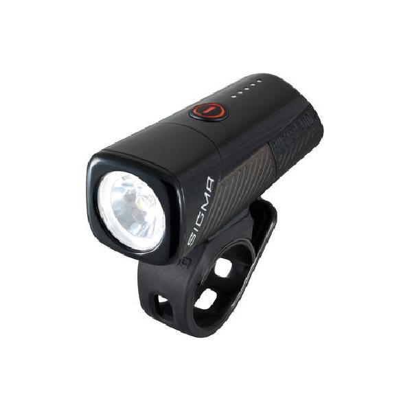 Sigma - Buster 400 Led Koplamp met Siliconenhouder USB Oplaadbaar