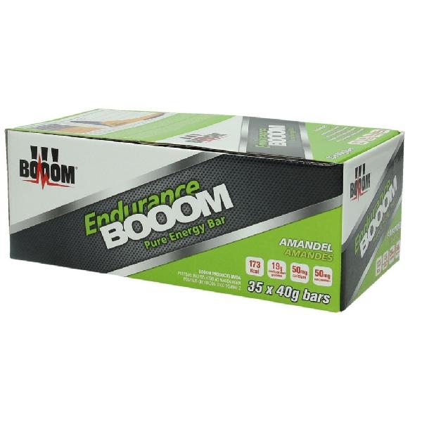 BOOOM Pure Energy Bar Amandel - 35 Stuks x 40 Gram