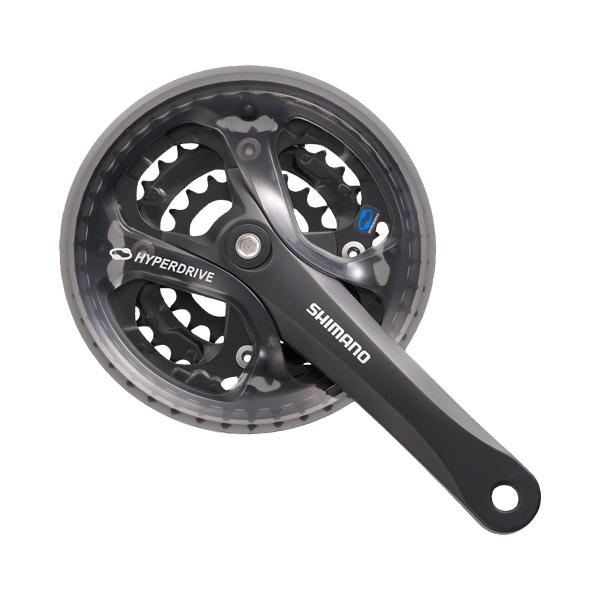 Shimano Crankstel Acera M361 + CG 7/8-Sp Zwart Vierkant