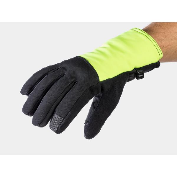 Bontrager Velocis Softshell Cycling Glove Radioactive Yellow Medium