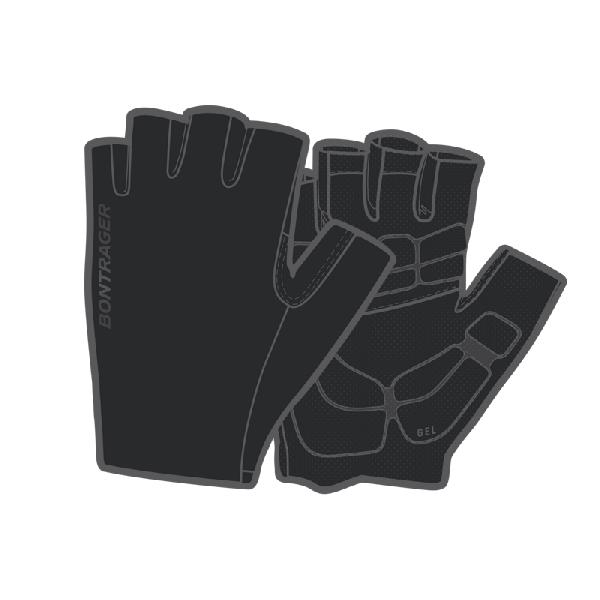 Bontrager Velocis Gel Cycling Glove Black