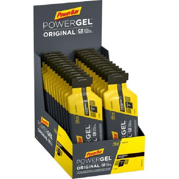 Powerbar Powergel Original + Cafeine Espresso 24x41 gr