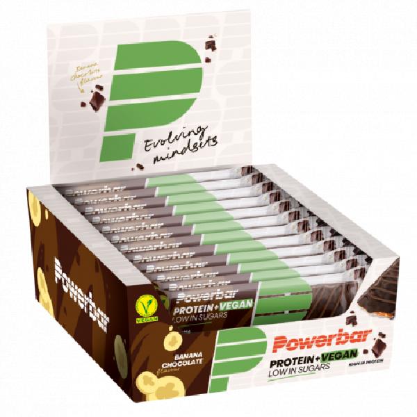 Powerbar Protein+ Bar Vegan Banana Chocolate 12x2x21gr