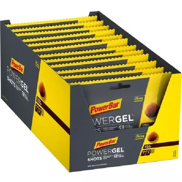 Powerbar Powergel Shots Cola 75mg Caffeine 24x60 gr