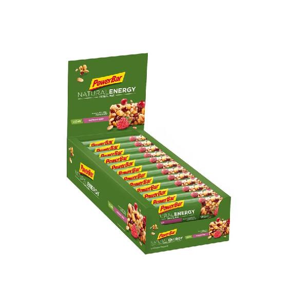 PowerBar Natural Energy Cereal Energiereep Frambozen Crisp x24