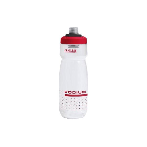 CamelBak Podium 21oz Fiets Bidon Clear Red