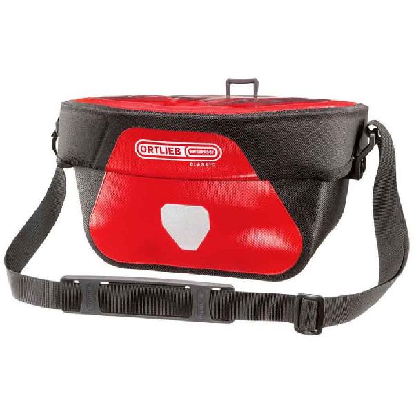 Ortlieb Ultimate Six Classic Tas 5L Stuur - Rood