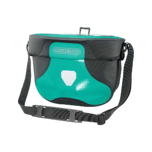 Ortlieb Ultimate Six Free Tas 6.5L Stuur - Turquoise