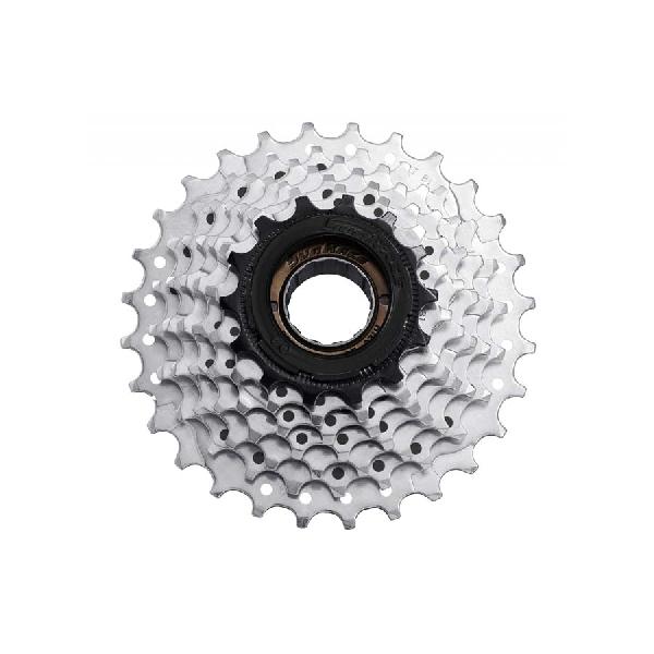 SunRace MFM2A Cassette 6S 14-28 tanden - Zilver