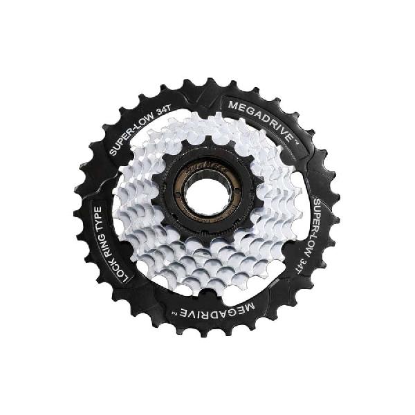 SunRace MFM2A Cassette 7S 14-28 tanden - Zilver