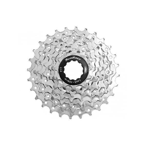 SunRace CSM63 Cassette 7S 12-28 tanden - Zilver