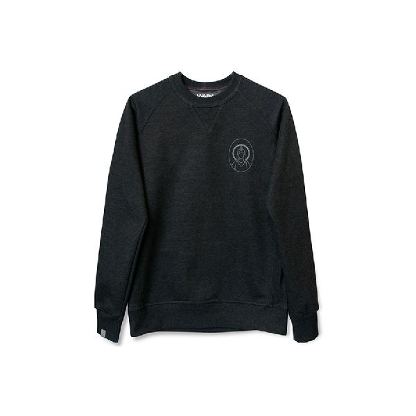 Santafixie x Nvayrk Small Logo Sweatshirt - Asphalt