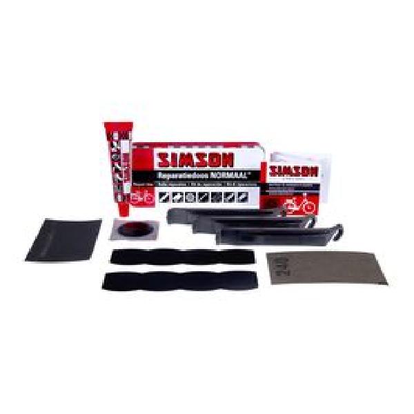 Simson Reparatiedoos Normaal 8 x 6 cm aluminium rood 10-delig