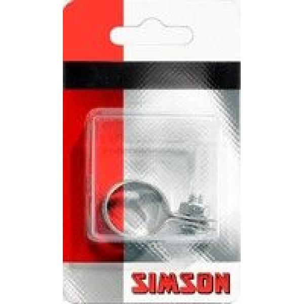 Simson Rembandage rond 22mm rvs per stuk op kaart