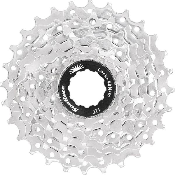 SUNRACE Csm63 7 speed cassette 12-28t zilver in box