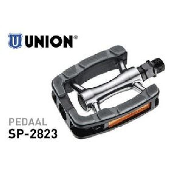 Union Pedalen Sp-2823 Aluminium Antislip Zilver