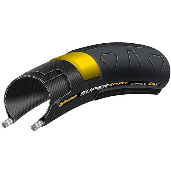 Continental Super Sport Plus Racefietsband 700x25C Draadband Zwart