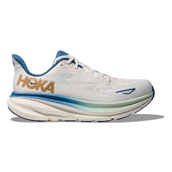 Hoka Clifton 9 hardloopschoenen Frost/Gold heren 43 1-3