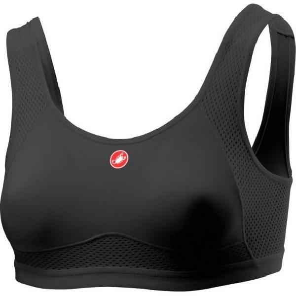 Castelli Rosso corsa bra zwart dames L