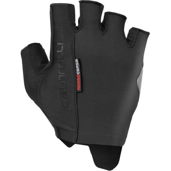 Castelli Rosso Corsa Espresso handschoen zwart heren S