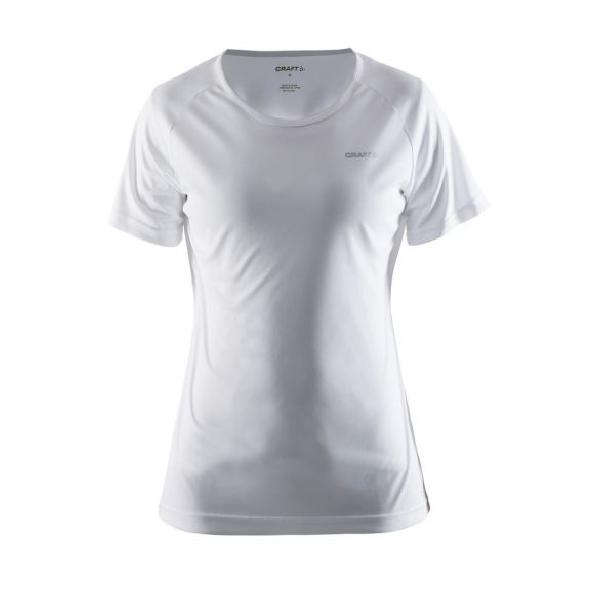 Craft Prime korte mouw hardloopshirt wit dames L