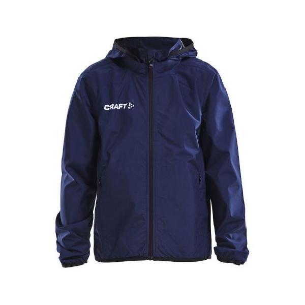 Craft Rain trainings jas blauw/navy junior 122-128