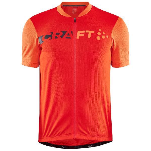 Craft Core Endurance lumen fietsshirt korte mouw rood heren L