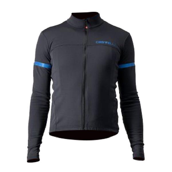 Castelli Fondo 2 lange mouw fietsshirt zwart heren L