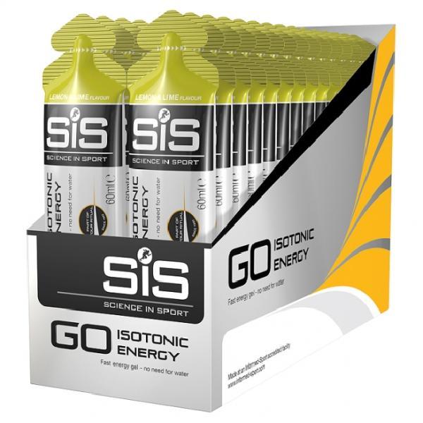 SIS GO Isotonic energiegel citroen & limoen 30 stuks